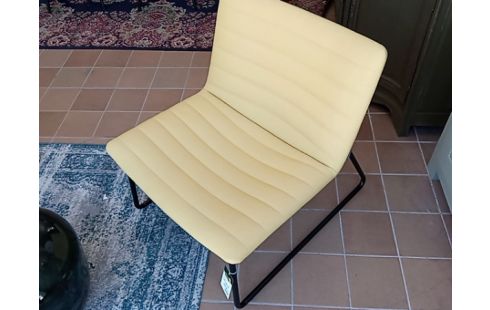 FAUTEUIL LOUNGE DESIGN NABULAS VEGAS JAUNE