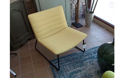 FAUTEUIL LOUNGE DESIGN NABULAS VEGAS JAUNE