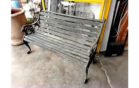 BANC DE JARDIN FONTE