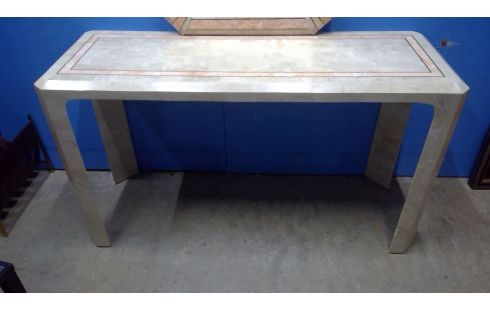 CONSOLETAFEL MET  SPIEGEL, ZUIDERSE LOOK