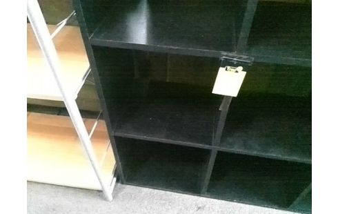 ETAGERE NOIRE 9 CASES