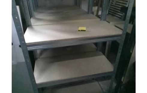 ETAGERE METAL ET BOIS