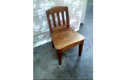 KINDERSTUHL HOLZ DUNKEL