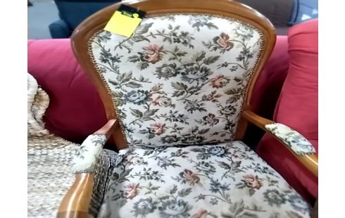 VOLTAIRE Fleuri socle hetre