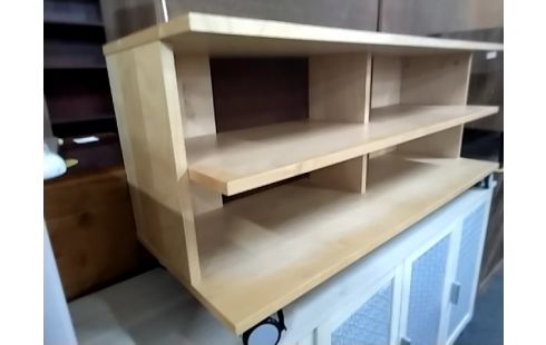 MEUBLE TV ikea beige sur roulettes