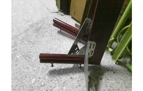 LIT ROTIN ROUGE SANS SOMMIER 160X200