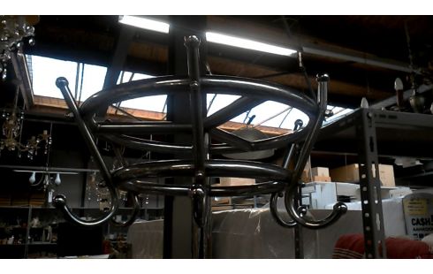 KAPSTOK STAAND TUBAX VINTAGE CHROOM