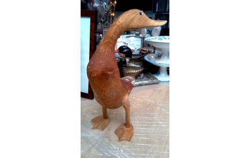 STATUE, , BOIS, , CANARD