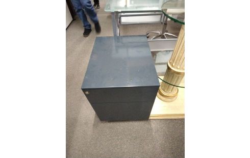 CAISSON DE BUREAU 2 TIROIRS GRIS