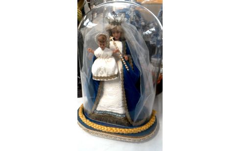 GLOBO 1 PEQUEÑO OVALADO HIELO AZUL