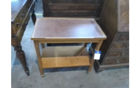 DESSERTE A ROULETTES BOIS