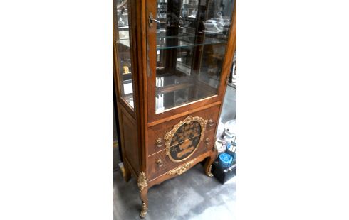 ESCAPARATE ITALIANO, , MARQUETERÍA BRONCE BISELADO HIELO