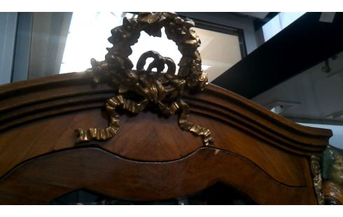 ESCAPARATE ITALIANO, , MARQUETERÍA BRONCE BISELADO HIELO