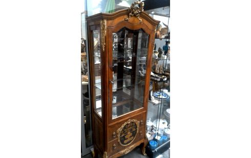 ESCAPARATE ITALIANO, , MARQUETERÍA BRONCE BISELADO HIELO