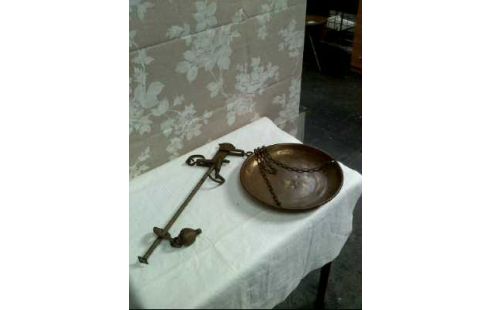 STANGENWAAGE ALT MESSINGFARBEN