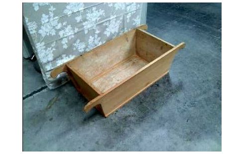 TEIGTROG HOLZ HELL MIT TRAGEGRIFFEN