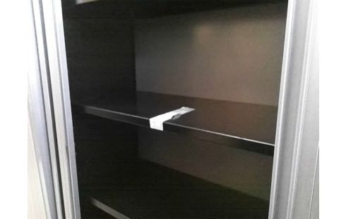 ARMOIRE METALLIQUE PORTE COULISSANTE L100