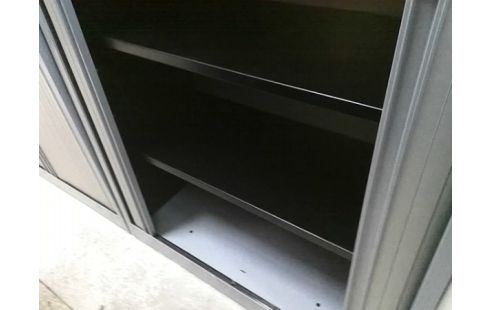 ARMOIRE METALLIQUE PORTE COULISSANTE L100