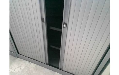 ARMOIRE METALLIQUE GRISE L100 (SANS CLEF)