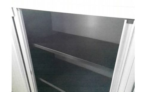 ARMOIRE METALLIQUE GRISE L100 (SANS CLEF)