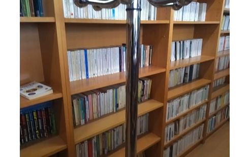 PORTE MANTEAU METAL GRIS