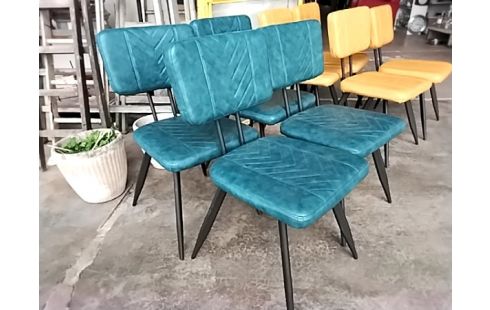 LOT DE 4 CHAISES MODERNE DESIGN
