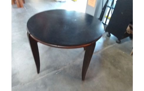 TABLE RONDE BOIS ANNEES 30