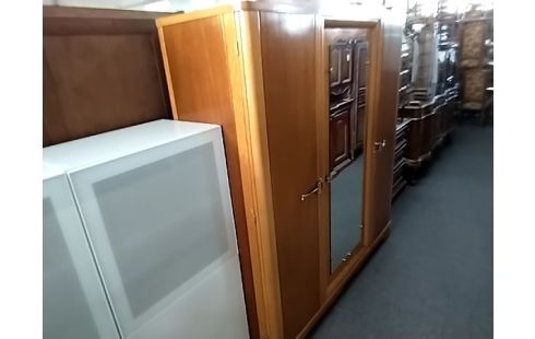 ARMOIRE 3P +MIROIR + LIT 140X190