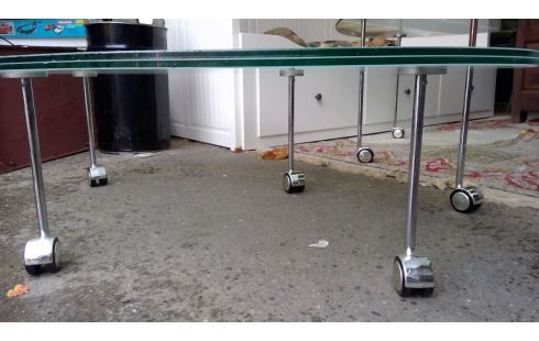 TABLE BASSE VERRE ROLF