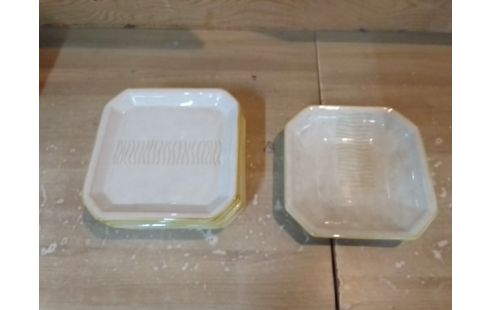 SERVICE ASSIETTES CÉRAMIQUE + PLAT