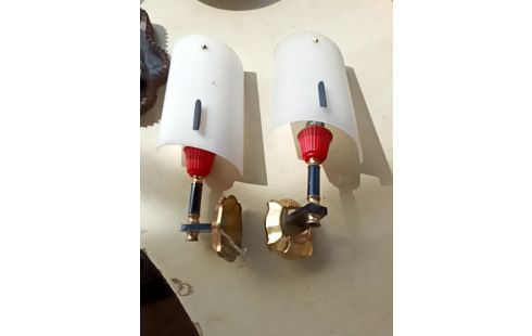 PAIRE DE APPLIQUES VINTAGE