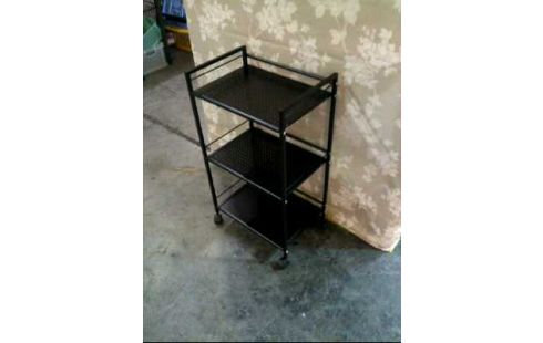 SERVIERWAGEN SCHWARZ