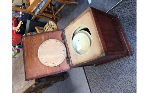 MEUBLE TOILETTES ANCIEN COMPLET