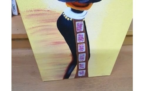 CADRE FEMME AFRICAINE