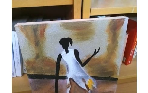 CADRE PEINTURE FEMME