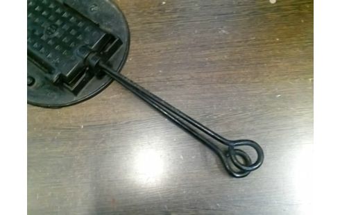 GAUFRIER ANCIEN AVEC SUPPORT