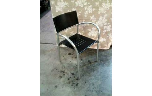 STUHL +ARML. <BREEZE> MET. KUNSTST. SCHWARZ