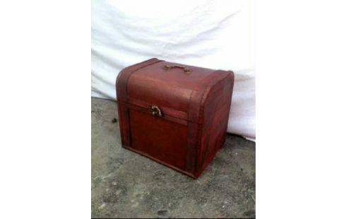 KIST DONKER RECHTHOEKIG