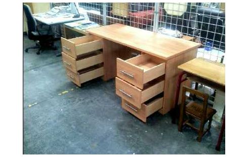 BUREAU, , HOUT 6 LADEN