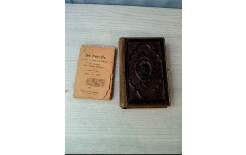 GEBETSBUCH ALT 3-TLG. M. LEDEREINBAND