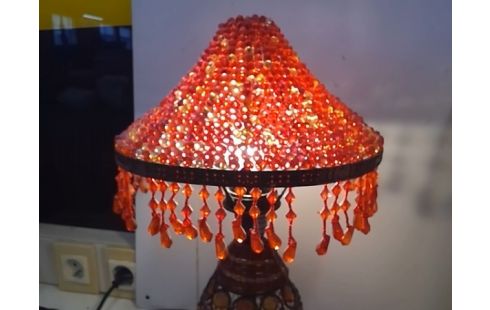 LAMPE A POSER PERLES