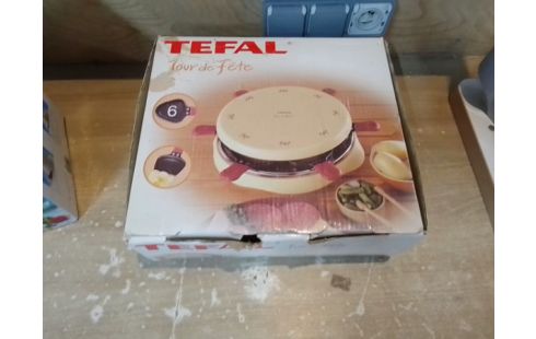 APPAREIL A RACLETTE TEFAL 6 PERSONNES