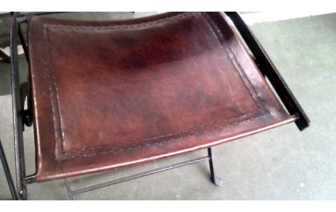 4 STOELEN SMEEDIJZER