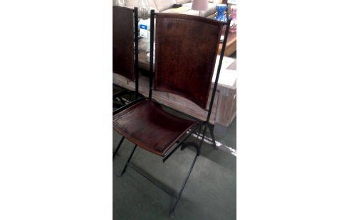 4 STOELEN SMEEDIJZER