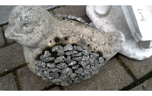 TUINBEELD VOGEL BETON