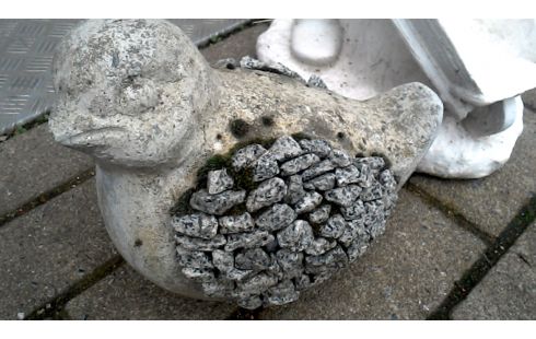 TUINBEELD VOGEL BETON