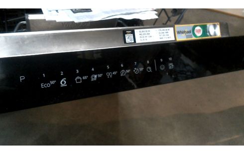 AFWASMACHINE WHIRLPOOL WFO3T141PX