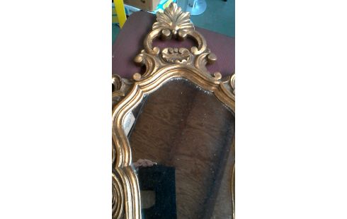 SPIEGEL STIJL LOUIS XV VERGULD