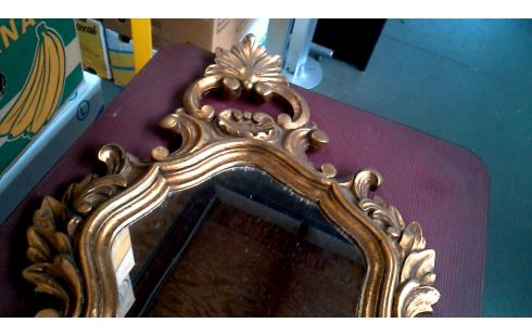 SPIEGEL STIJL LOUIS XV VERGULD