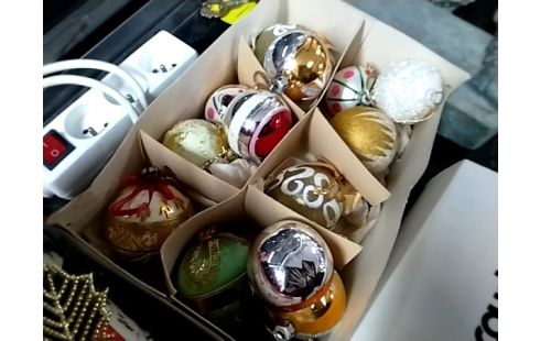 DECORATION DE NOEL LOT MIXTE